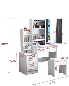 Amazon｜ドレッサー 化粧台 化妆桌 鏡台 梳妆台 化粧テーブル